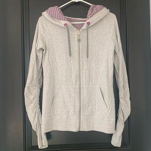Lululemon Reversible Oversized Hooded Zipper Sweatshirt